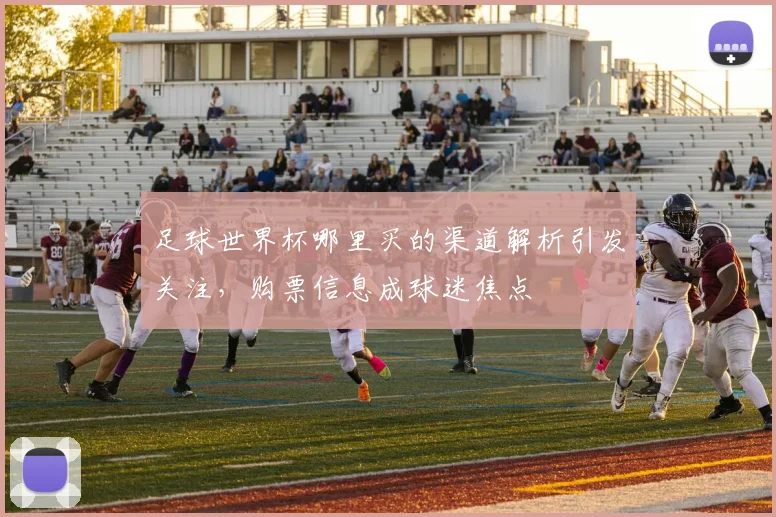 足球世界杯哪里买的渠道解析引发关注,购票信息成球迷焦点