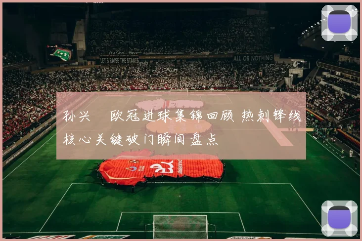 孙兴慜欧冠进球集锦回顾 热刺锋线核心关键破门瞬间盘点