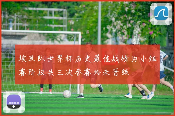 埃及队世界杯历史最佳战绩为小组赛阶段共三次参赛均未晋级