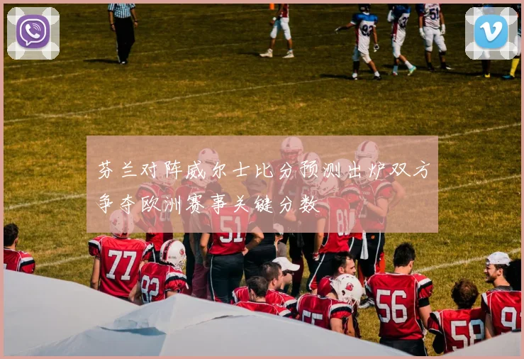 芬兰对阵威尔士比分预测出炉双方争夺欧洲赛事关键分数